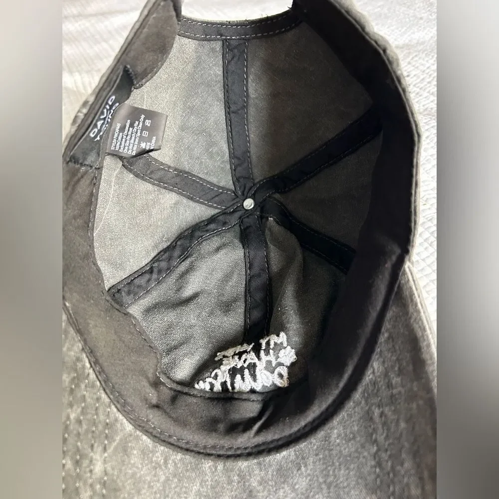 David and Young Women’s Gray My Kids Have Paws Baseball Hat One Size Dog